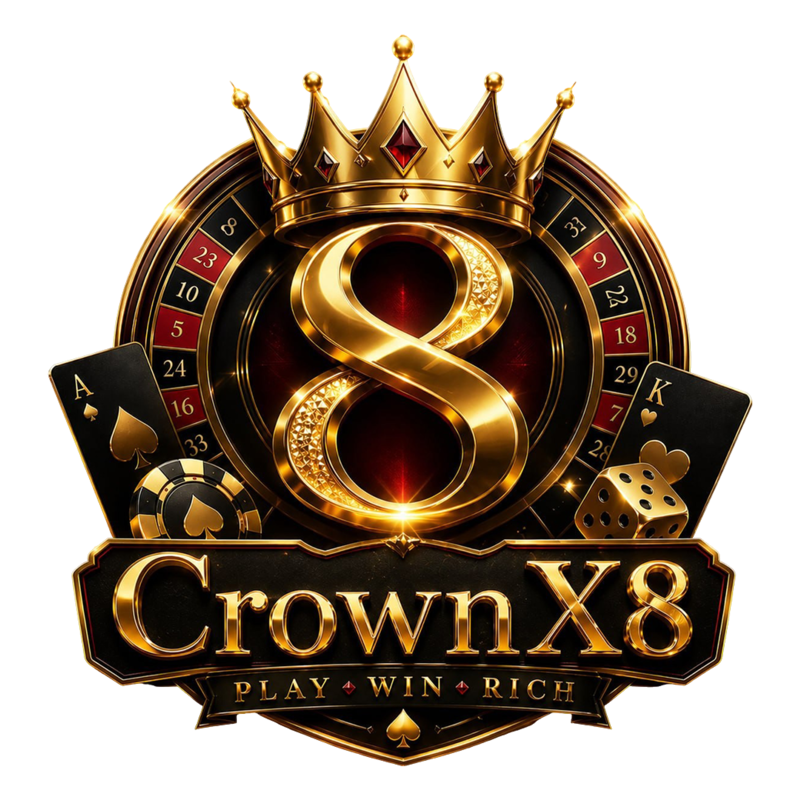CROWNX8 เว็บเดิมพันออนไลน์อันดับ 1 สล็อต บาคาร่า แทงบอล ครบจบในเว็บเดียว